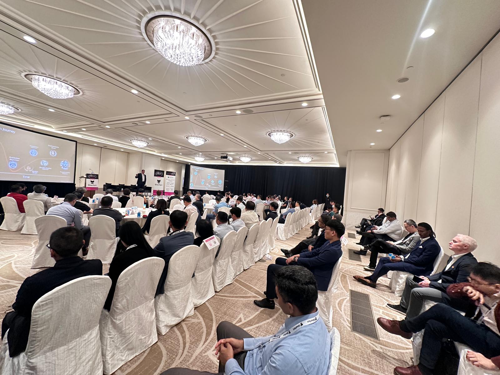 Audience seated in the conference hall at CISO FSI Singapore 2025