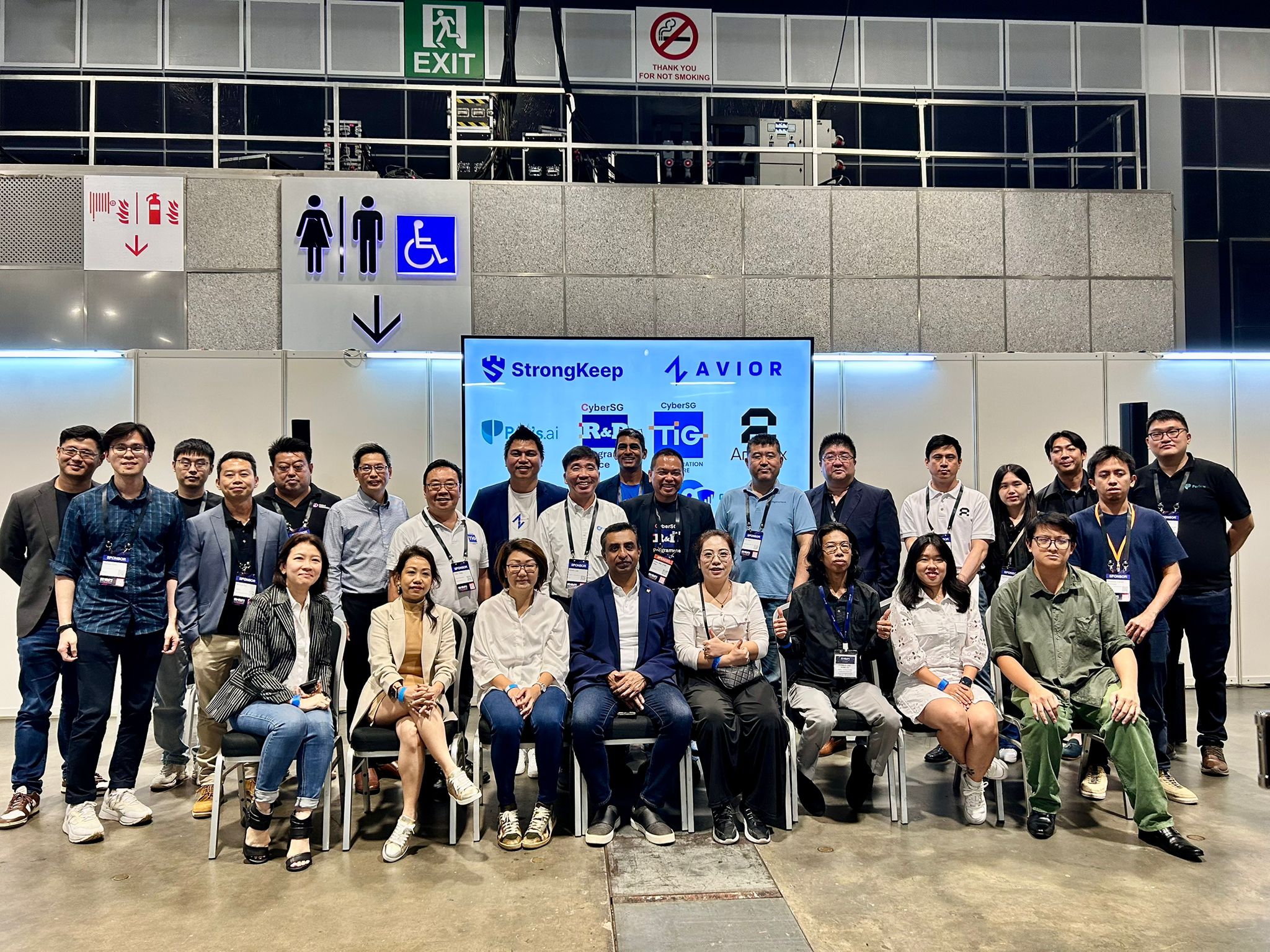 Group photo of participants at Echelon Singapore 2025