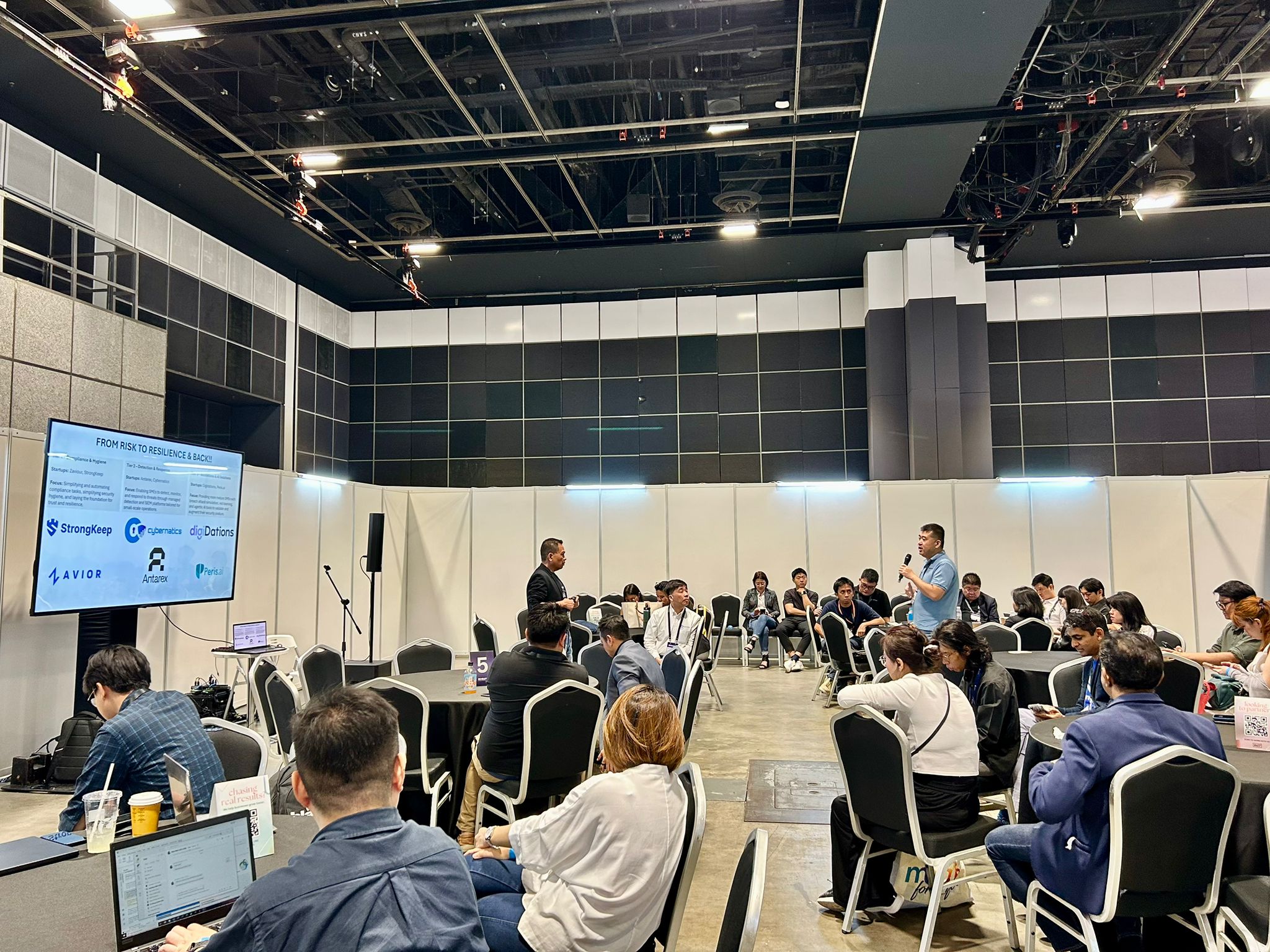 Audience at a conference session during Echelon Singapore 2025